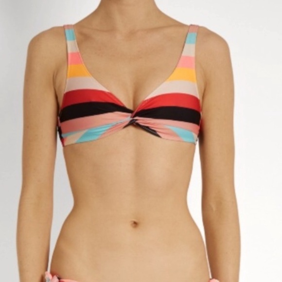 Solid & Stripe The Jane top stripe bikini top - Picture 1 of 10
